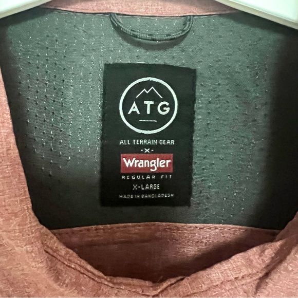 Wrangler ATG Fishing/Outdoor/Hiking/Camping Top Size XL &  XXL - Picture 10 of 12